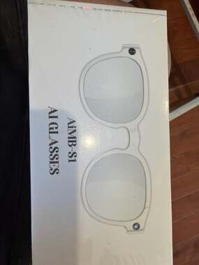 AIMB-S1 AI Smart Glasses with Camera and Bluetooth Audio